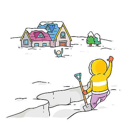 나무 남자 일러스트 주택 두명 눈 구출 삽 sos 눈치우기 조난사고 폭설 국내일러스트 AI파일 자연요소 식물 날씨 눈_날씨 사람 건물 도움 자연재해 사건 구조요청 치우기 파일형식 벡터