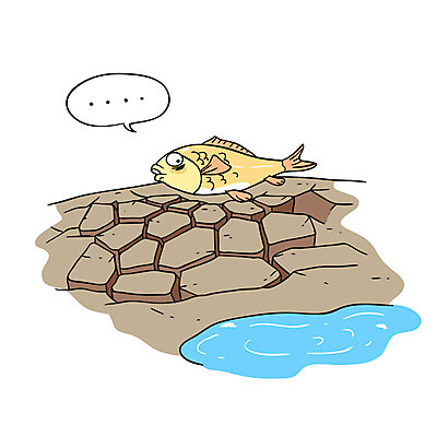 말풍선 일러스트 어류 사람없음 물 자연보호 환경오염 오염 균열 환경보전 가뭄 국내일러스트 AI파일 자연요소 컨셉 모션 자연 날씨 수중동물 보호 사회이슈 파일형식 벡터