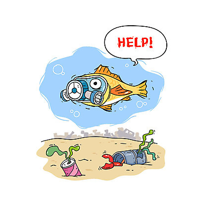 바다 말풍선 일러스트 어류 사람없음 자연보호 도움 환경오염 오염 캔 폐기물 환경보전 드럼통 수질오염 sos 방독면 국내일러스트 AI파일 컨셉 자연 마스크 수중동물 보호 쓰레기 사회이슈 구조요청 파일형식 벡터