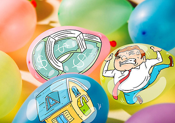 남자 지폐 포토일러 부동산 주택 한명 성인 금융 달러 비즈니스맨 찡그림 풍선 갇힘 이미지편집 AI파일 편집이미지 1 돈 비즈니스 모션 표정 사람 건물 경제 직장인 재산 파일형식 벡터