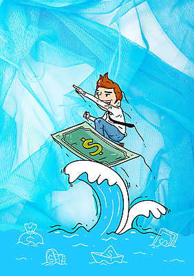 남자 파도 지폐 포토일러 한명 성인 금융 달러 동전 카펫 가리킴 비즈니스맨 돈자루 종이배 망사 마법의양탄자 이미지편집 AI파일 편집이미지 1 바다 돈 비즈니스 사람 손짓 경제 직물 직장인 종이접기 파일형식 벡터