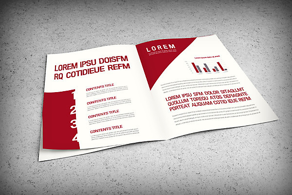 PSD 템플릿 편집 내지 리플렛 그래프 팜플렛 사람없음 3D 펼침 목업 편집소스 이미지템플릿 모션 디지털합성 파일형식