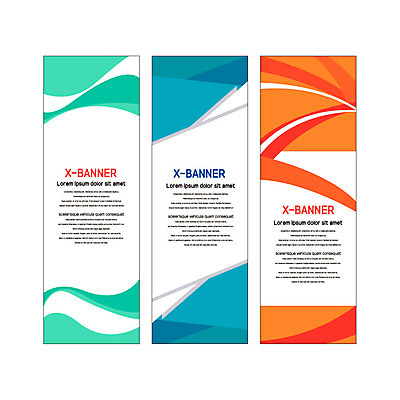 템플릿 배너템플릿 세로배너 물결 사람없음 현수막 겹침 지오메트릭 배너세트 엑스배너 AI파일 배너 세로 세트 파일형식 벡터