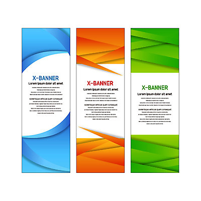 도형 템플릿 배너템플릿 세로배너 물결 사람없음 현수막 겹침 배너세트 엑스배너 AI파일 배너 세로 세트 파일형식 벡터