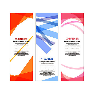 도형 템플릿 배너템플릿 세로배너 패턴 사람없음 현수막 겹침 배너세트 엑스배너 AI파일 배너 무늬 세로 세트 파일형식 벡터