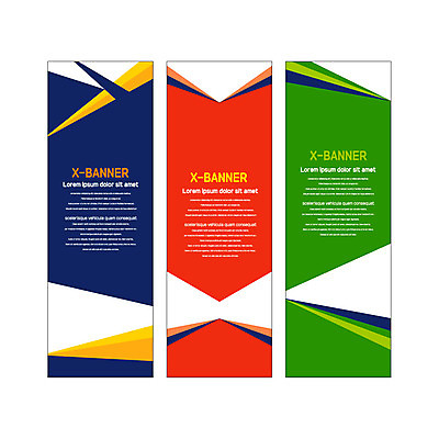 도형 템플릿 배너템플릿 세로배너 사람없음 현수막 겹침 배너세트 엑스배너 AI파일 배너 세로 세트 파일형식 벡터