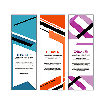 도형 템플릿 배너템플릿 세로배너 선 사람없음 현수막 겹침 지오메트릭 배너세트 엑스배너 AI파일 배너 세로 세트 파일형식 벡터