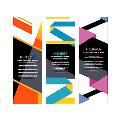 도형 템플릿 배너템플릿 세로배너 선 사람없음 현수막 겹침 지오메트릭 배너세트 엑스배너 AI파일 배너 세로 세트 파일형식 벡터