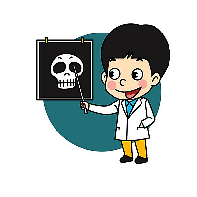 직업 남자 어린이 일러스트 엑스레이 직업캐릭터 한명 의사 의사가운 직업체험 일러캐릭터 AI파일 캐릭터 1 의학 사람 의료진 가운 체험학습 파일형식 벡터