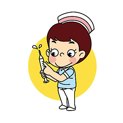 직업 여자 어린이 일러스트 직업캐릭터 주사기 한명 간호사 직업체험 일러캐릭터 AI파일 캐릭터 1 의료기기 사람 의료진 체험학습 파일형식 벡터