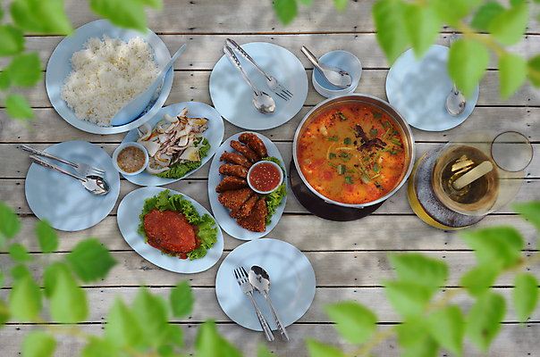 포토 JPG 해외이미지 접시 음식 포크 서브 건강 요리 사람없음 목재 식당 식사 저녁식사 튀김 램프 신선 시장 맛 먹기 속도 오징어 매움 점심식사 이국적 해외202004 해외포토 나무 식기 컨셉 재료 모션 조명 연체동물 상점 수중동물 파일형식 이미지허브