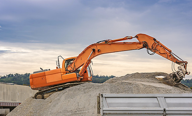 포토 JPG 해외이미지 산업 오렌지 직장 사람없음 쌓기 금속 기계 장비 바위 닫기 굴착기 삽 양동이 국자 트랙터 무거움 트레일러 개발 로딩 채석 해외202004 해외포토 과일 회사 모션 재질 주방용품 돌_바위 중장비 무게 농기계 특수차량 파일형식 이미지허브