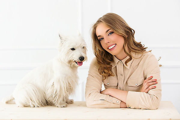 포토 JPG 해외이미지 라이프스타일 헤어스타일 응시 옷 여자 행복 얼굴 포즈 백그라운드 셔츠 탁자 아파트 주택 한명 사람 앉기 파란색 빛 반려동물 금발 유행 흰색 화려 플랫 개 작음 피부 열정 솜털 돌봄 완벽 해외202004 해외포토 동물 1 시선 감정 컬러 가구 컨셉 상의 포유류 모션 건물 생활 신체부위 크기 파일형식 이미지허브