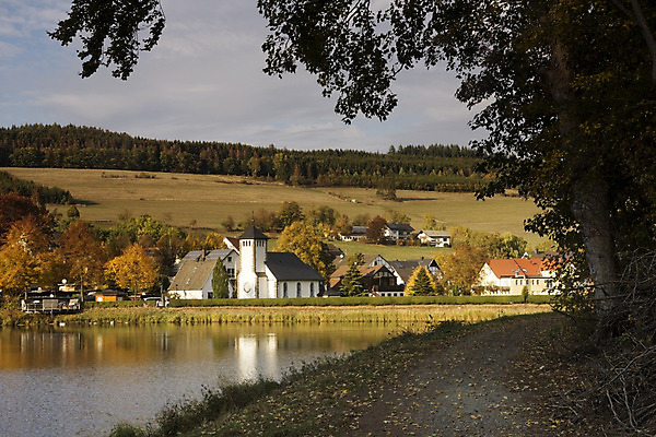 포토 JPG 해외이미지 나무 길 호수 자연 독일 풍경 사람없음 물 교회 마을 가을 오솔길 해외202004 해외포토 자연요소 식물 계절 유럽 종교건축 건물 생태계 파일형식 이미지허브