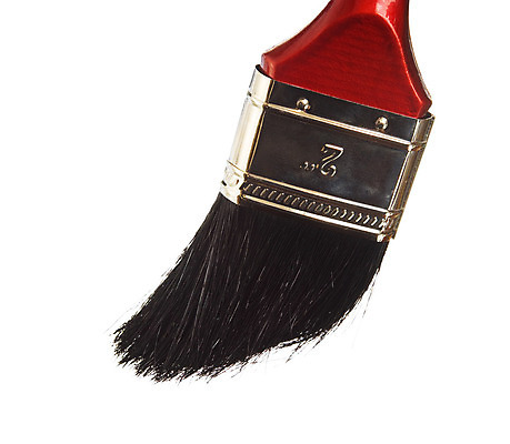 포토 JPG 해외이미지 백그라운드 사람없음 장식 빨간색 페인트 흰색 공구 붓 화가 고립 해외202004 해외포토 직업 컬러 도구 파일형식 이미지허브