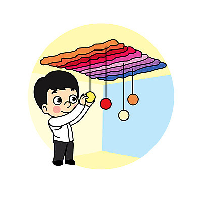 직업 남자 어린이 일러스트 직업캐릭터 한명 인테리어 천장 직업체험 인테리어디자이너 일러캐릭터 AI파일 캐릭터 1 디자인 사람 체험학습 파일형식 벡터