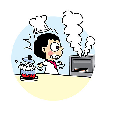 직업 남자 어린이 일러스트 직업캐릭터 요리 한명 요리사 연기 오븐 냄비 조리복 직업체험 일러캐릭터 AI파일 캐릭터 1 유니폼 사람 가전제품 체험학습 솥 파일형식 벡터