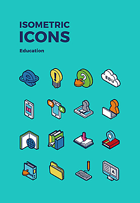 아이콘 교육 인터넷 전구 아이디어 사람없음 세트 키보드 전자책 파일 웹아이콘 아이소메트릭 온라인강의 질의응답 2D아이콘 AI파일 컨셉 강의 파일형식 벡터 언택트