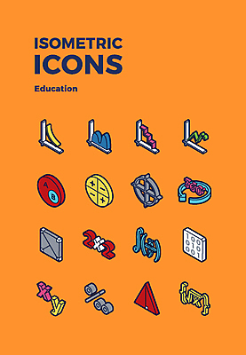아이콘 교육 그래프 사람없음 세트 계산기 수학 각도 웹아이콘 아이소메트릭 360도 곱셈 함수 2D아이콘 AI파일 교과목 문구용품 장비 파일형식 벡터