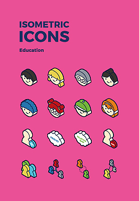 아이콘 학생 교육 얼굴 관계 사람없음 친구 세트 우정 웹아이콘 아이소메트릭 2D아이콘 AI파일 신체부위 파일형식 벡터