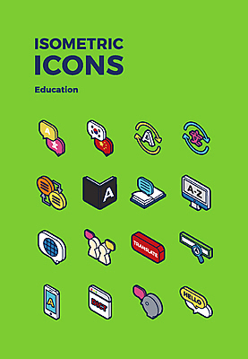 아이콘 교육 대화 사람없음 세트 인사 검색 웹아이콘 아이소메트릭 국어사전 번역 2D아이콘 AI파일 말하기 예절 사전 파일형식 벡터