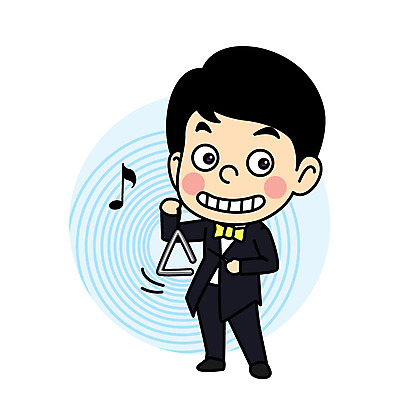 캐릭터 남자 어린이 연주 일러스트 직업캐릭터 한명 연주자 트라이앵글 직업체험 일러캐릭터 AI파일 직업 1 음악 타악기 사람 음악가 체험학습 파일형식 벡터