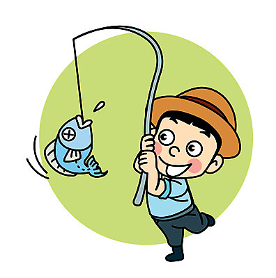 캐릭터 남자 어린이 일러스트 낚시 직업캐릭터 어류 한명 어부 직업체험 일러캐릭터 AI파일 직업 1 레저 사람 수중동물 체험학습 파일형식 벡터