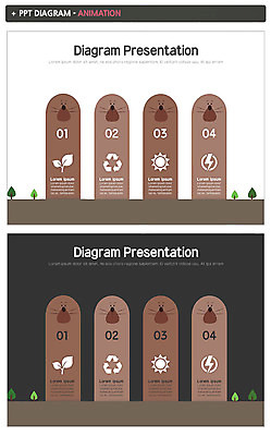 템플릿 비즈니스 사람없음 세트 태양 새싹 재활용 번개 PPT 프레젠테이션 문서템플릿 두더지 애니형PPT 이미지템플릿 자연요소 식물 날씨 친환경 파일형식