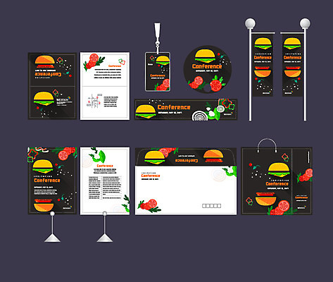 템플릿 배너템플릿 이벤트 사람없음 세트 쇼핑백 햄버거 현수막 전단 엽서 초대장 패키지 약도 사원증 박람회 손부채 기업홍보 소봉투 행사세트 행사템플릿 AI파일 배너 지도 가방 비즈니스 편지봉투 카드_감사 패스트푸드 편지 홍보물 파일형식 벡터