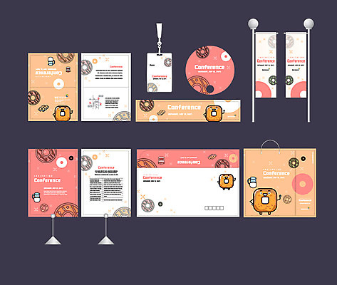 템플릿 배너템플릿 이벤트 사람없음 세트 쇼핑백 현수막 도넛 전단 엽서 초대장 패키지 약도 사원증 박람회 손부채 기업홍보 소봉투 행사세트 행사템플릿 AI파일 배너 지도 가방 비즈니스 디저트 편지봉투 카드_감사 편지 홍보물 파일형식 벡터