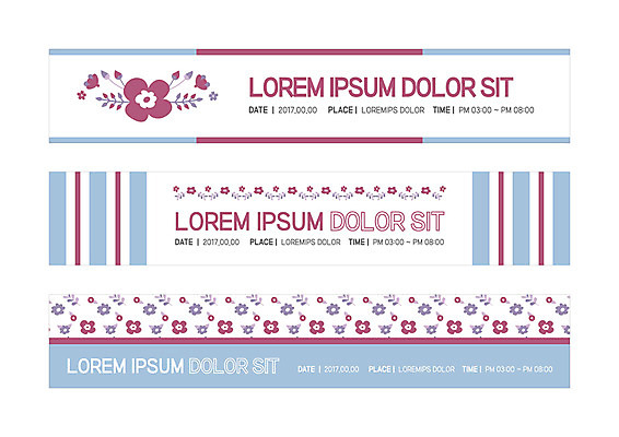 템플릿 배너템플릿 가로배너 꽃 패턴 사각프레임 사람없음 사각형 현수막 플라워패턴 배너세트 AI파일 도형 식물 배너 무늬 프레임 가로 세트 파일형식 벡터