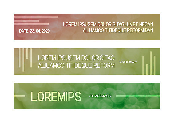 템플릿 배너템플릿 가로배너 선 사각프레임 사람없음 사각형 현수막 원형 보케 배너세트 AI파일 도형 배너 프레임 가로 세트 파일형식 벡터