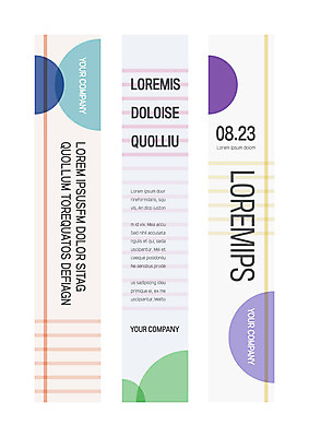 도형 템플릿 배너템플릿 세로배너 선 사각프레임 사람없음 사각형 현수막 원형 아치 배너세트 AI파일 배너 프레임 세로 세트 파일형식 벡터