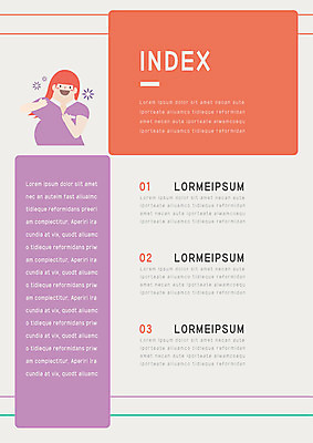 도형 템플릿 여자 내지 어린이 한명 상반신 사각형 프레젠테이션 문서템플릿 서식 레이아웃 문서 제안서 목차 이미지템플릿 AI파일 1 사람 파일형식 벡터