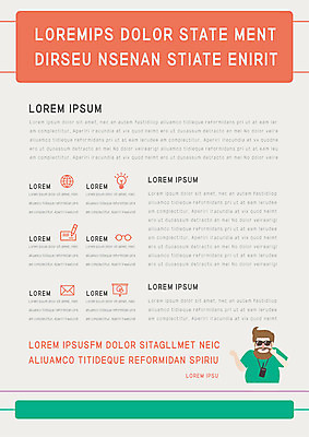 도형 템플릿 남자 내지 한명 상반신 성인 프레젠테이션 문서템플릿 서식 레이아웃 문서 제안서 이미지템플릿 AI파일 1 사람 파일형식 벡터