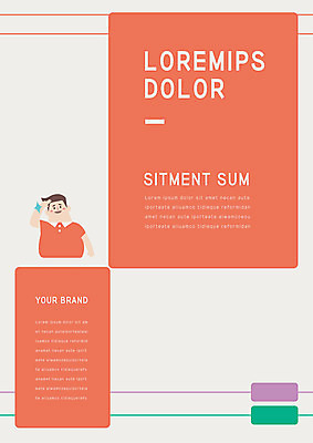 도형 템플릿 표지 남자 한명 상반신 성인 프레젠테이션 문서템플릿 서식 레이아웃 문서 제안서 이미지템플릿 AI파일 1 사람 파일형식 벡터