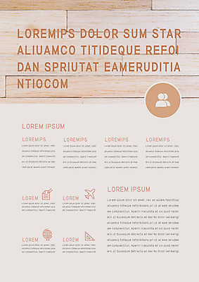 도형 템플릿 내지 사람없음 목재 프레젠테이션 문서템플릿 서식 레이아웃 문서 제안서 이미지템플릿 AI파일 나무 재료 파일형식 벡터