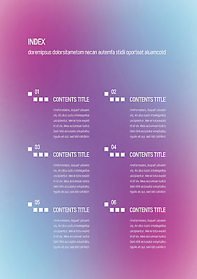 템플릿 내지 사람없음 프레젠테이션 문서템플릿 서식 레이아웃 문서 제안서 그라데이션 목차 이미지템플릿 AI파일 파일형식 벡터