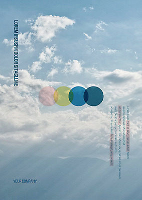 템플릿 표지 하늘 사람없음 원형 프레젠테이션 문서템플릿 서식 레이아웃 문서 제안서 이미지템플릿 AI파일 도형 파일형식 벡터