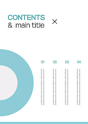 템플릿 내지 사람없음 원형 프레젠테이션 문서템플릿 서식 레이아웃 문서 제안서 목차 이미지템플릿 AI파일 도형 파일형식 벡터