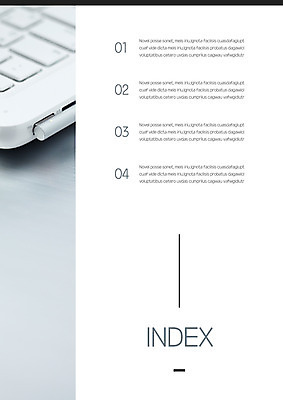 템플릿 내지 사람없음 노트북 프레젠테이션 문서템플릿 서식 레이아웃 문서 제안서 목차 이미지템플릿 AI파일 전자제품 파일형식 벡터