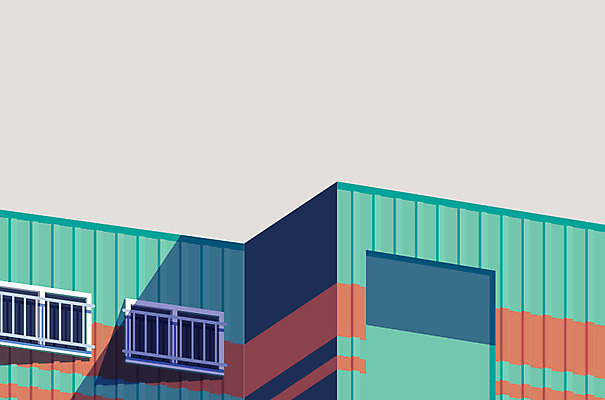 백그라운드 일러스트 사람없음 건물 컨테이너 국내일러스트 AI파일 건축물 산업 파일형식 벡터