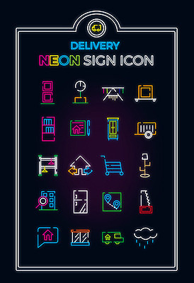 아이콘 이동 창문 날씨 사람없음 세트 상자 쇼핑카 짐 무게 이사 옷걸이 라인아이콘 배송 문서 네온 냉장고 톱 비구름 빨래대 2D아이콘 AI파일 컨셉 쇼핑 카트 가전제품 공구 먹구름 파일형식 벡터 구름_자연
