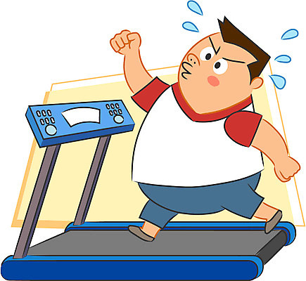 전신 캐릭터 남자 일러스트 한명 성인 달리기 운동 질병 비만 런닝머신 일러캐릭터 AI파일 1 의학 모션 건강 사람 운동기구 몸매 파일형식 벡터