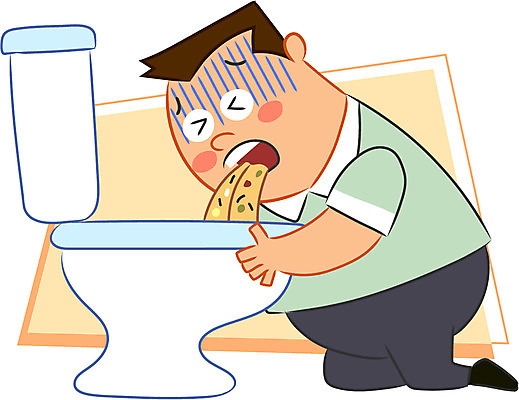 전신 캐릭터 남자 일러스트 한명 성인 질병 변기 구토 일러캐릭터 AI파일 1 의학 사람 증상 파일형식 벡터