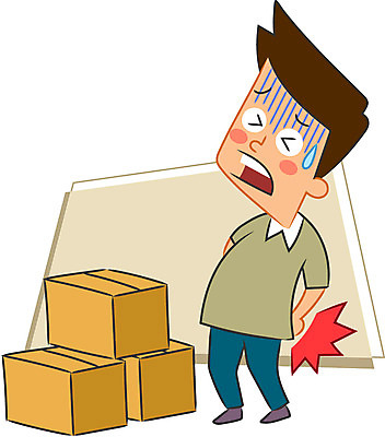 전신 캐릭터 남자 일러스트 한명 성인 상자 고통 질병 허리통증 일러캐릭터 AI파일 1 감정 의학 사람 파일형식 벡터