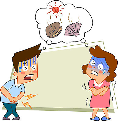 전신 캐릭터 여자 남자 일러스트 조개 성인 두명 질병 복통 식중독 오한 비브리오 일러캐릭터 AI파일 의학 어패류 사람 바이러스 증상 파일형식 벡터