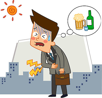 전신 캐릭터 남자 일러스트 맥주 한명 성인 건물 태양 직장인 소주 속쓰림 숙취 일러캐릭터 AI파일 자연요소 직업 1 건축물 주류 사람 파일형식 벡터