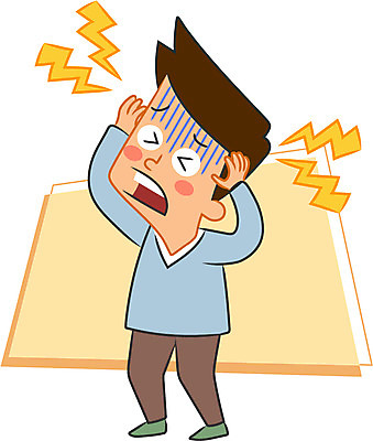 전신 캐릭터 남자 일러스트 한명 성인 고통 두통 일러캐릭터 AI파일 1 감정 사람 질병 파일형식 벡터