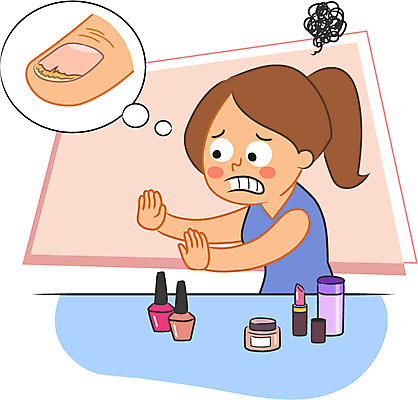 캐릭터 여자 일러스트 한명 성인 화장품 질병 손톱관리 손톱 매니큐어 일러캐릭터 AI파일 1 손 의학 사람 뷰티 네일아트 파일형식 벡터